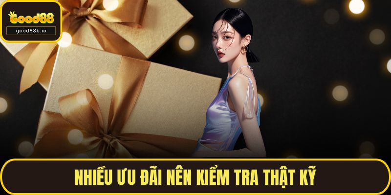 Khuyến Mãi GOOD88 - Cơ Hội Nhận Thưởng Cho Người Chơi Nhiều ưu đãi nên kiểm tra thật kỹ
